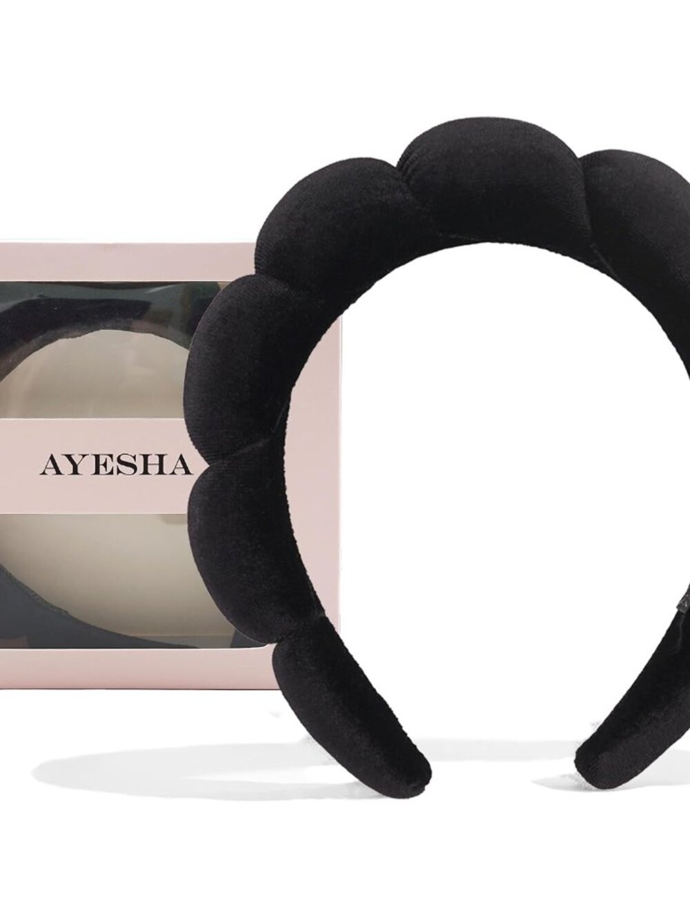Spa Headband for Washing Face Makeup Skincare Soft Sponge Hair band